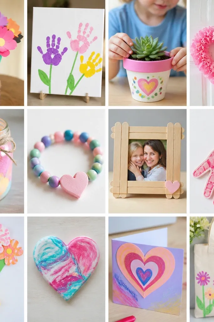 12 Easy Mother's Day Crafts for Kids of All Ages