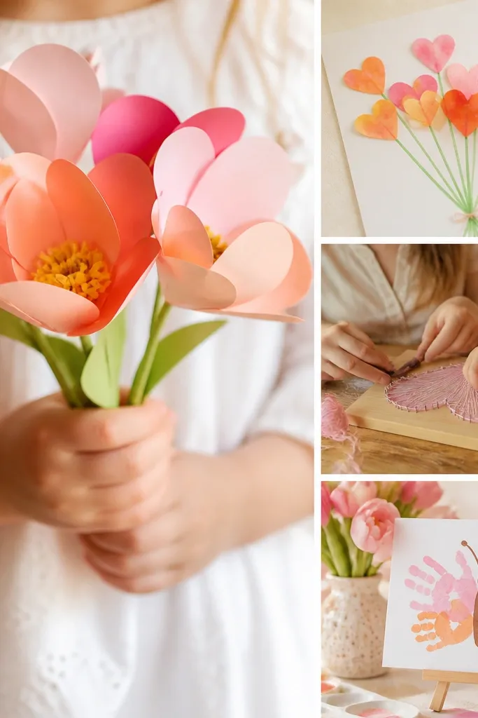 Aesthetic Mothers Day Crafts for Kids