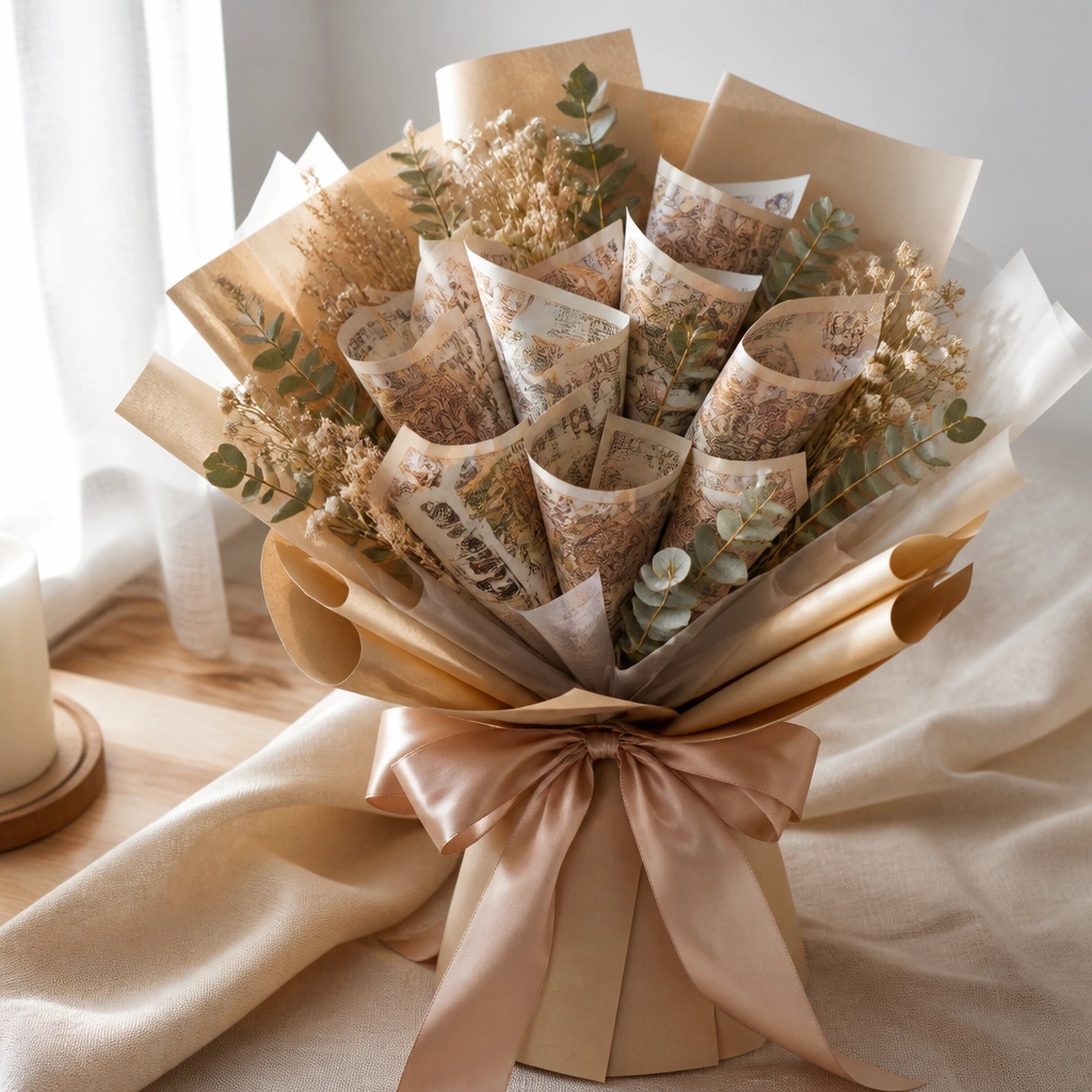Cozy Warm Money Bouquet Ideas
