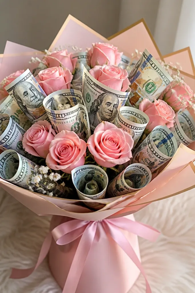 Easy Money Bouquet for Beginners (No Stress)