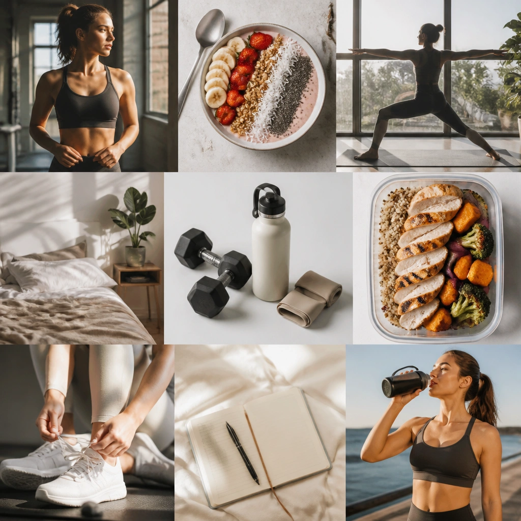 Fitness Vision Board Ideas Pictures to Crush Goals
