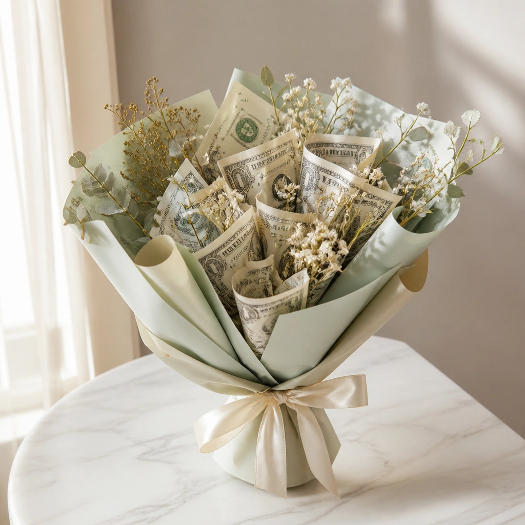 Low Maintenance Money Bouquet Ideas (Easy to Keep Pretty)