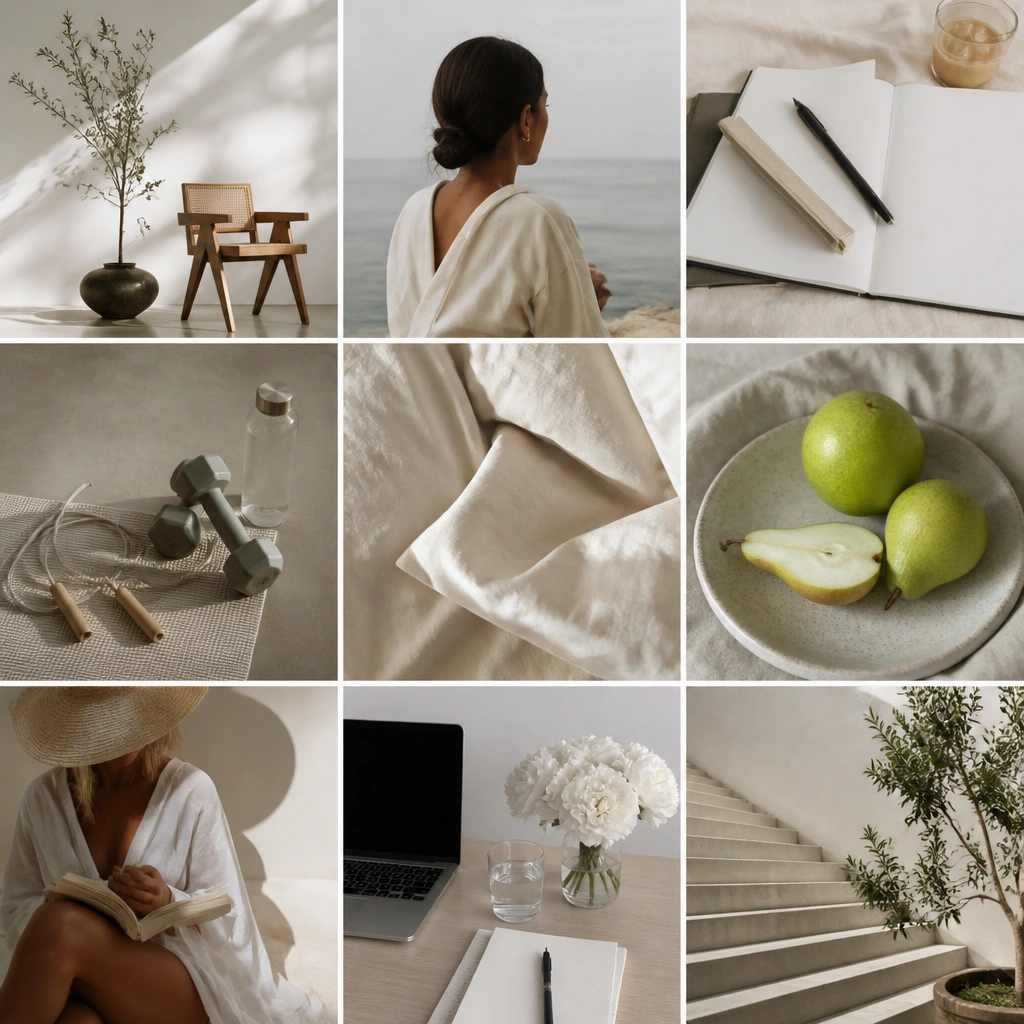 Modern Minimalist Vision Board Ideas Pictures