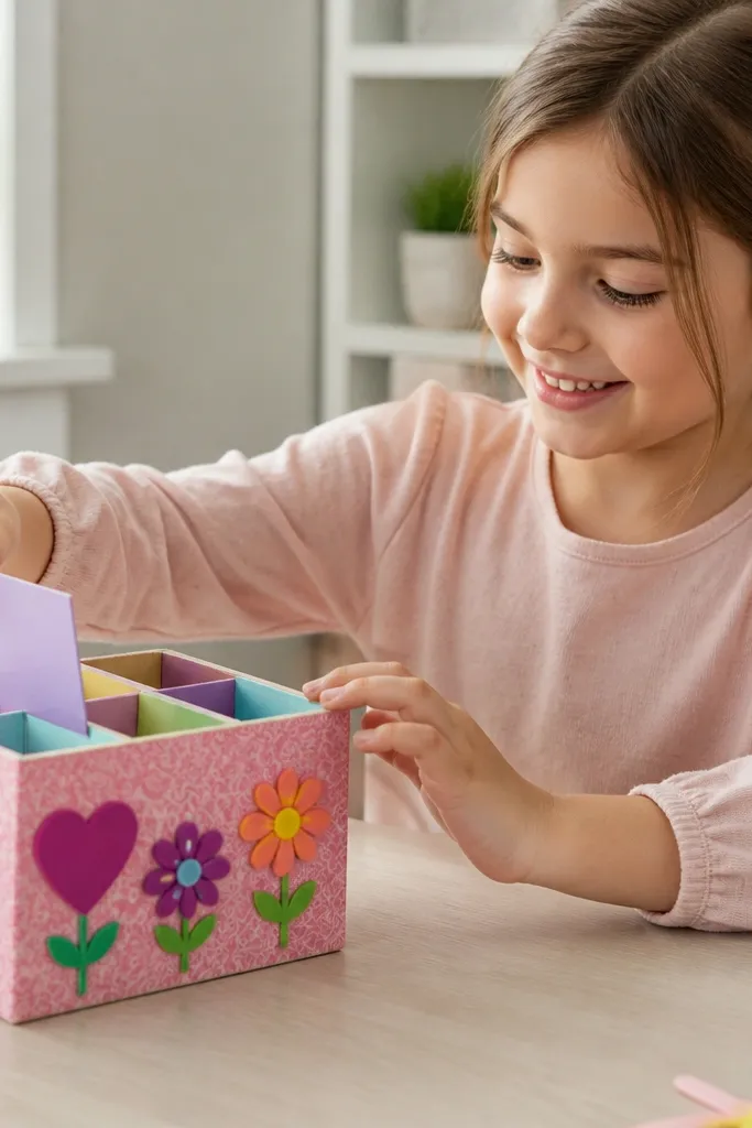 Mothers Day Crafts for Kids with Storage