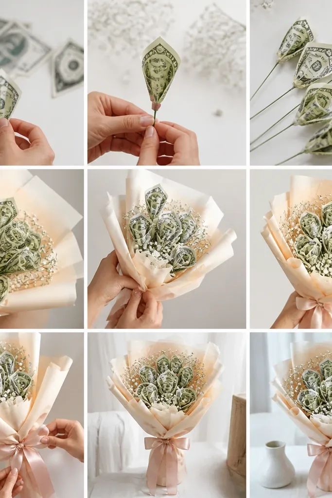 Step-by-Step Money Bouquet Tutorial for Beginners