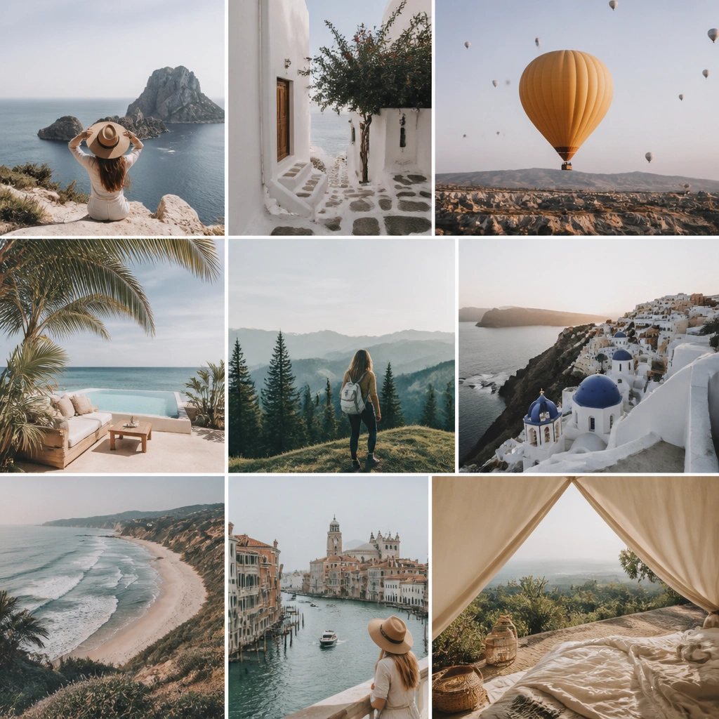 Travel Vision Board Pictures for Your Next Adventure