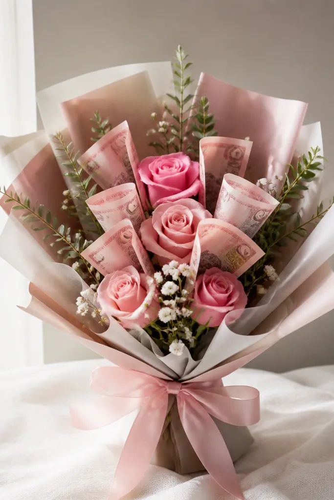 Weekend Money Bouquet in 5 Minutes