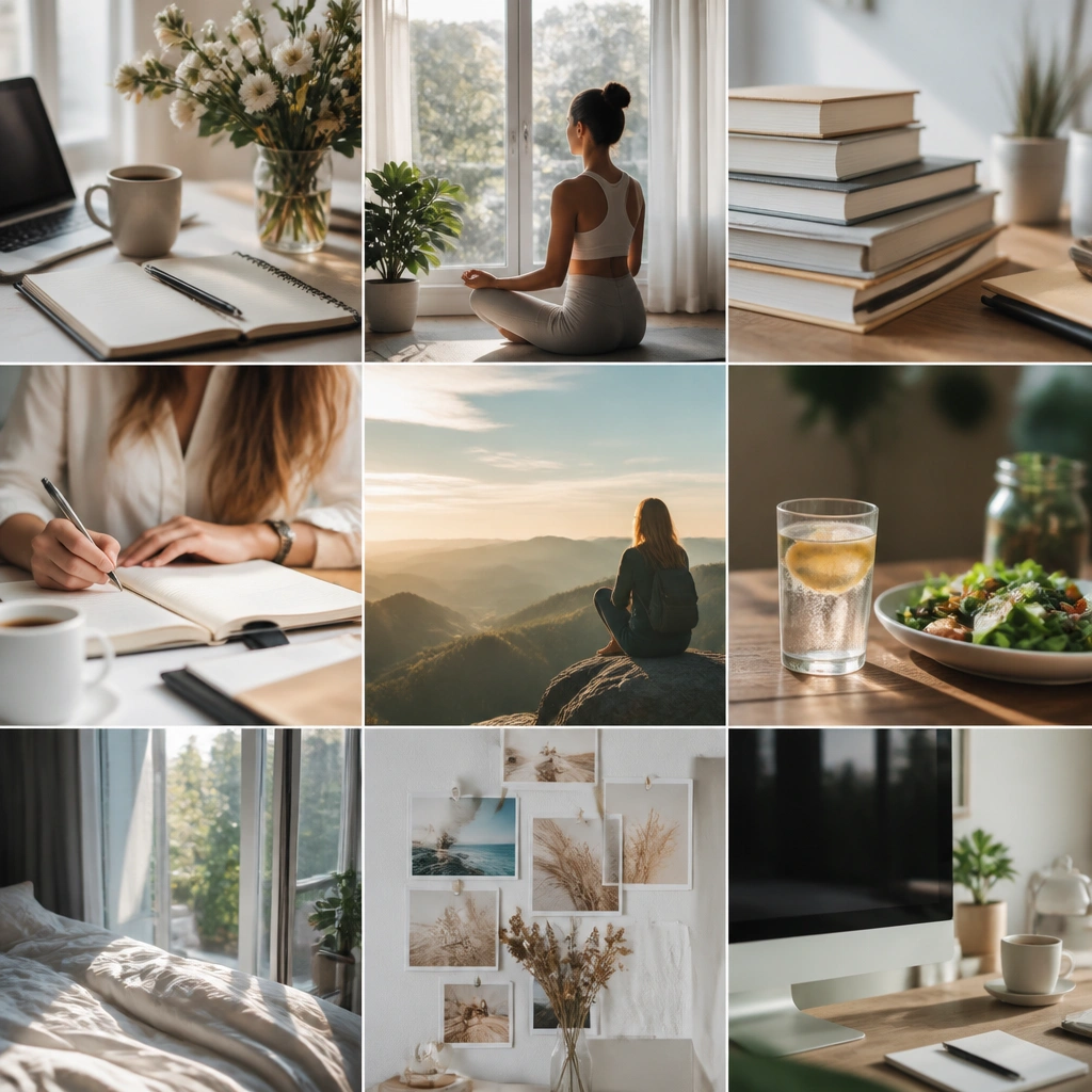 Work Vision Board Ideas Pictures for Productivity